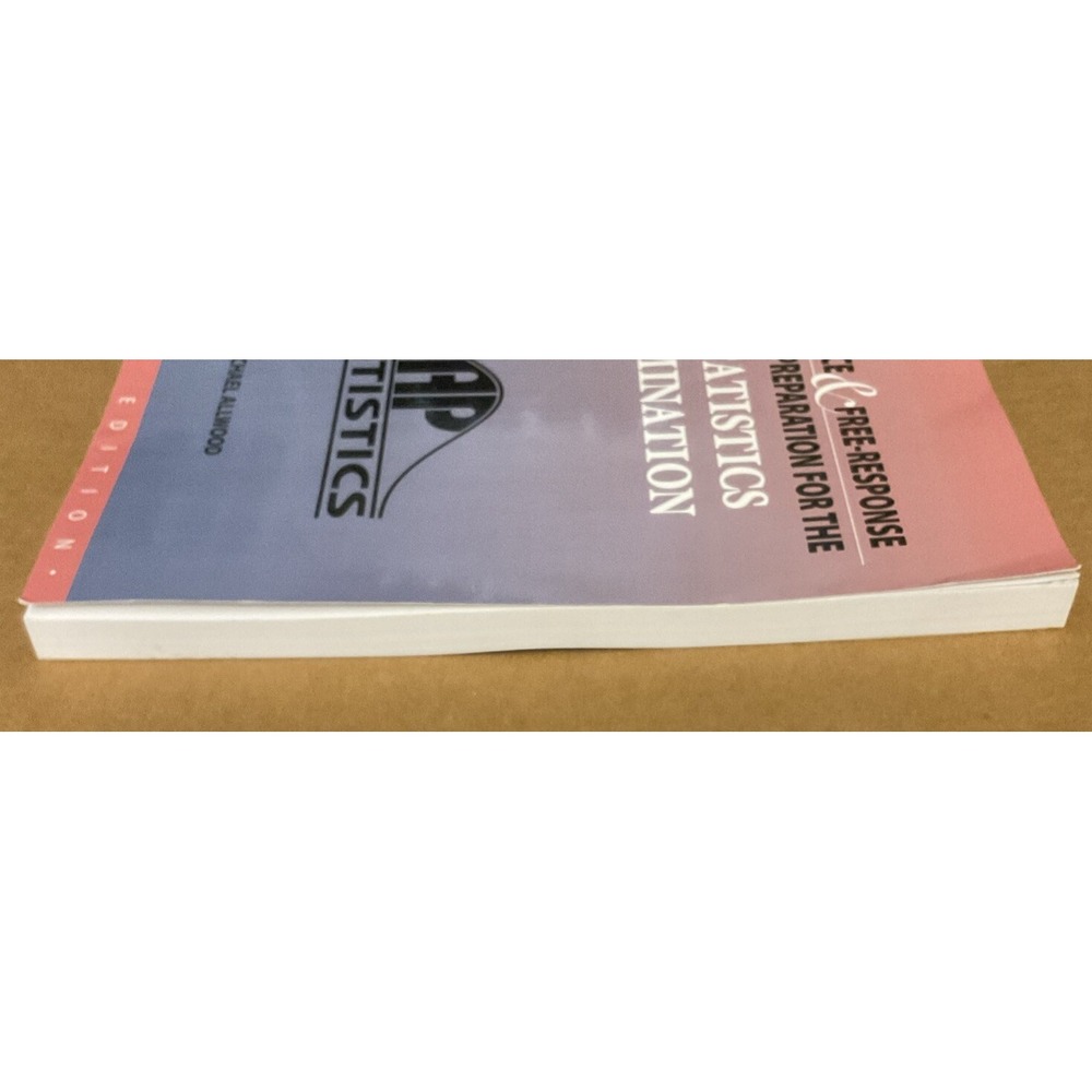 AP Statistics Examination Multiple Choice & Questions In Preparation 3rd Edition - Picture 7 of 11